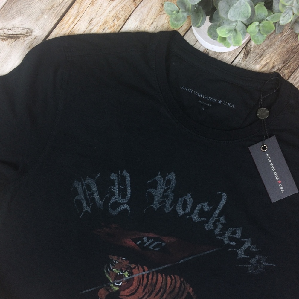 John Varvatos NY Rockers Graphic Print Tee NWT